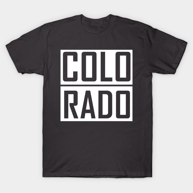 Colorado Plain and Simple T-Shirt by Thomas Mee Design Works